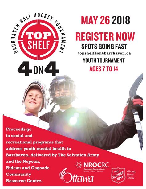 BMO Top Shelf Ball Hockey Tournament .